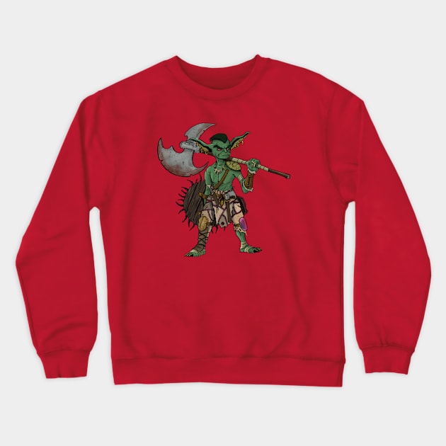 Goblin Crewneck Sweatshirt by kyohazard